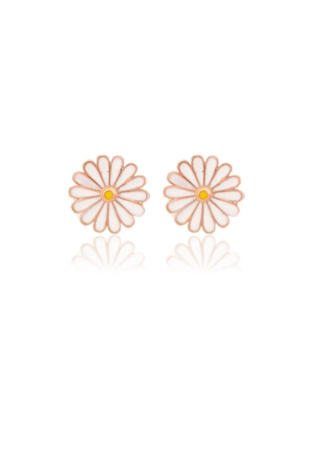 925 Sterling Silver Daisy Earrings