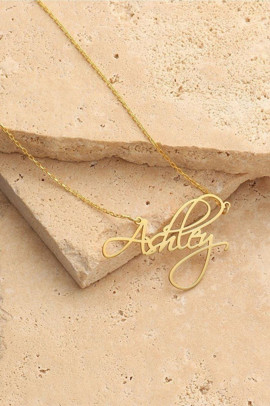 Personalized 925 Sterling Silver Name Necklace