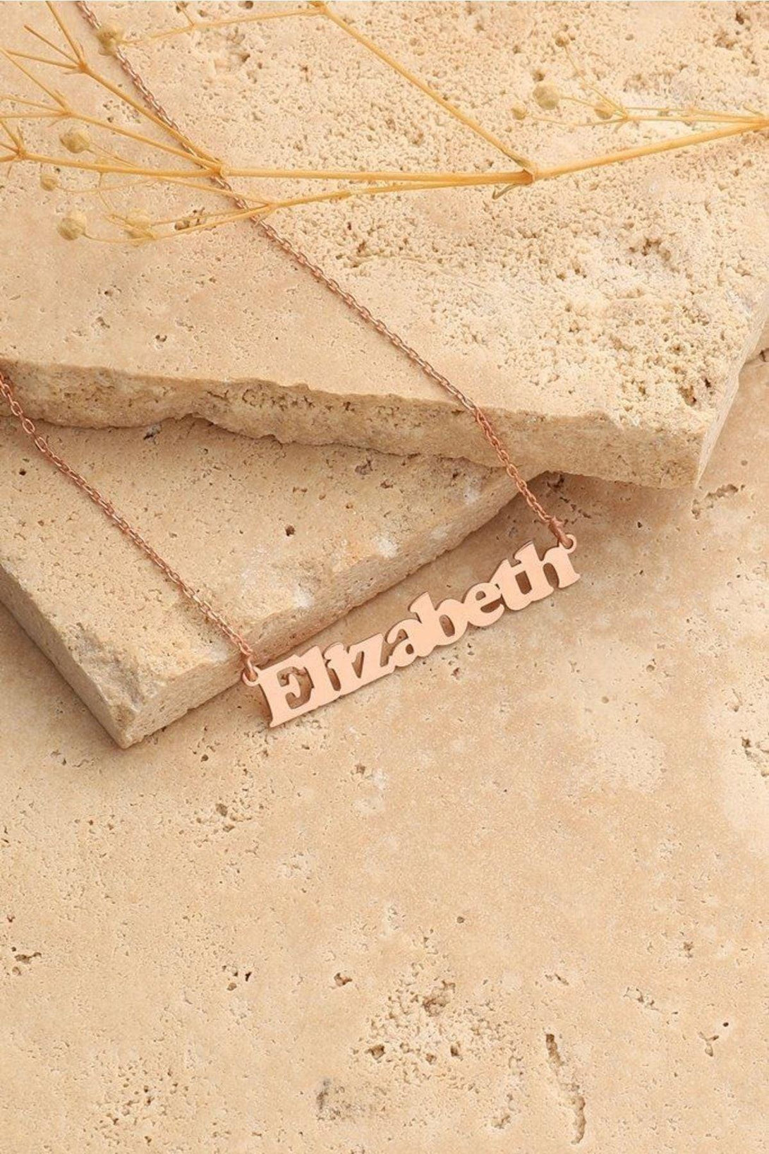 Personalized 925 Sterling Silver Name Necklace