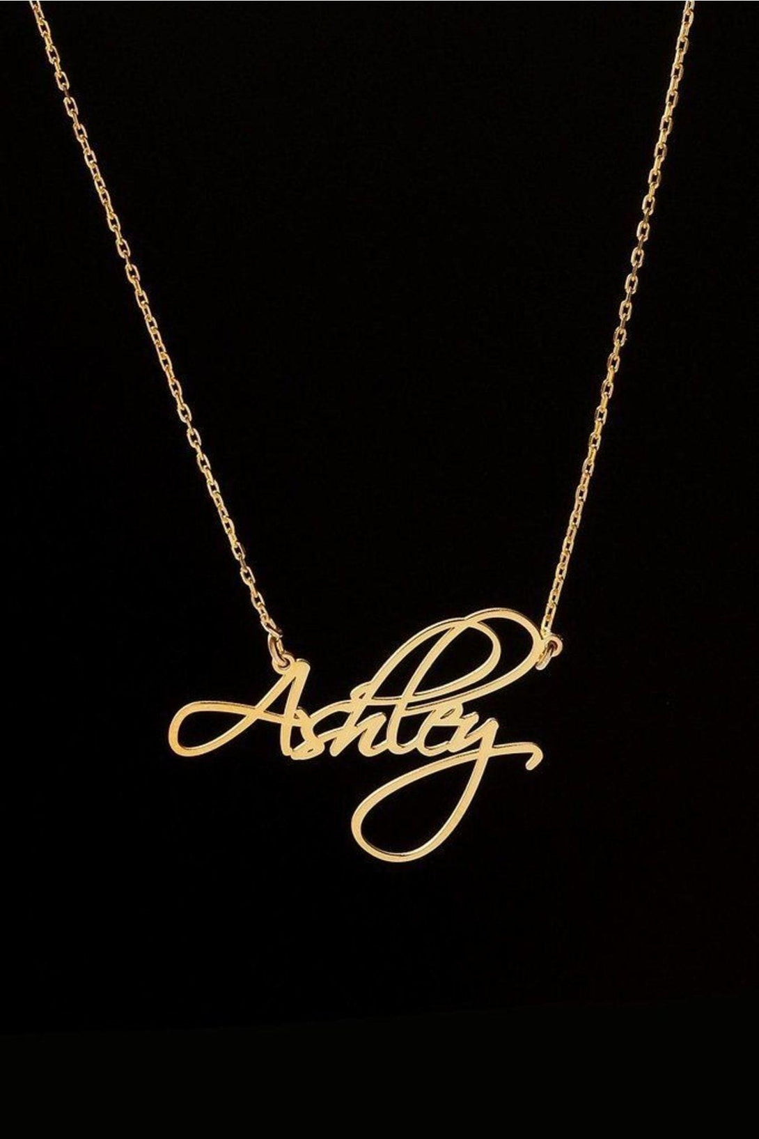 Personalized 925 Sterling Silver Name Necklace