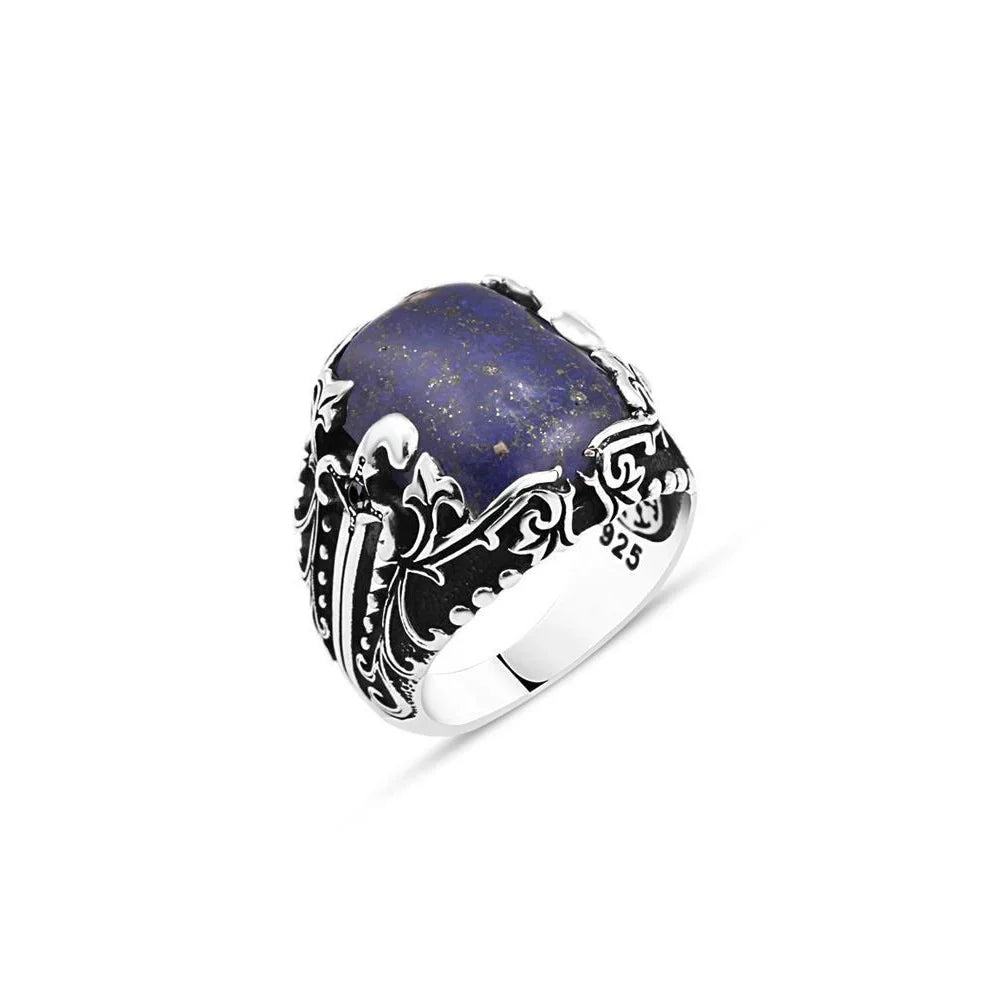 Mavi̇ Lazuli Men's Ring