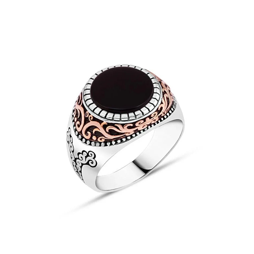 Onyx Stone Men's Ring