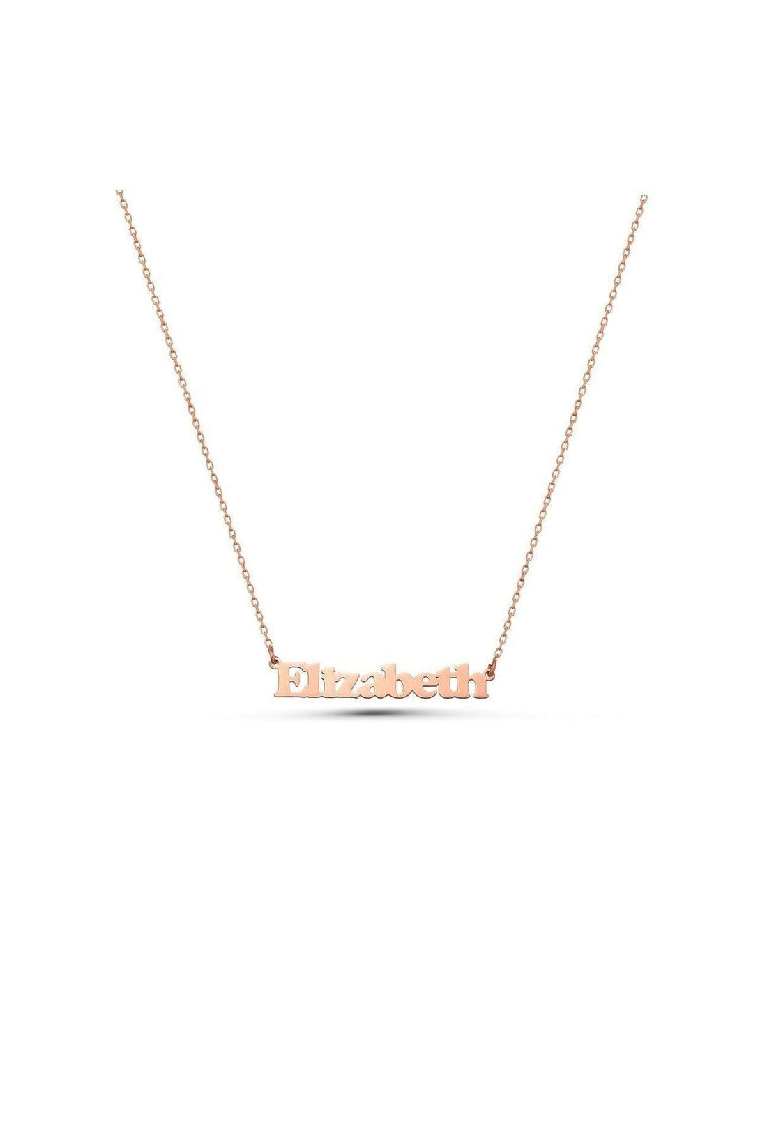 Personalized 925 Sterling Silver Name Necklace