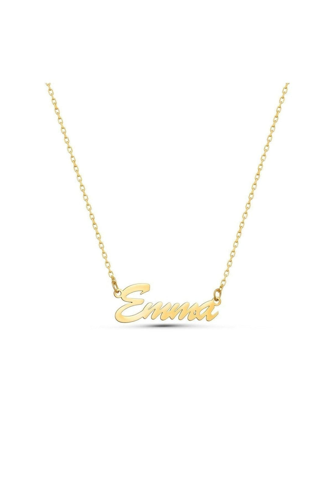 Personalized 925 Sterling Silver Name Necklace