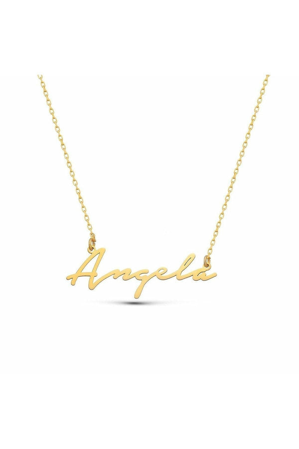 Personalized 925 Sterling Silver Name Necklace