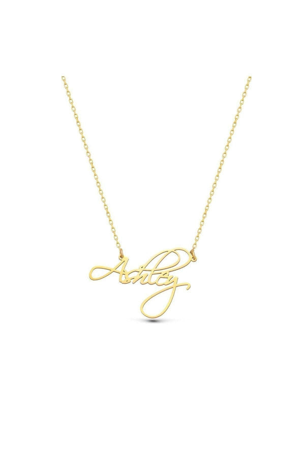 Personalized 925 Sterling Silver Name Necklace